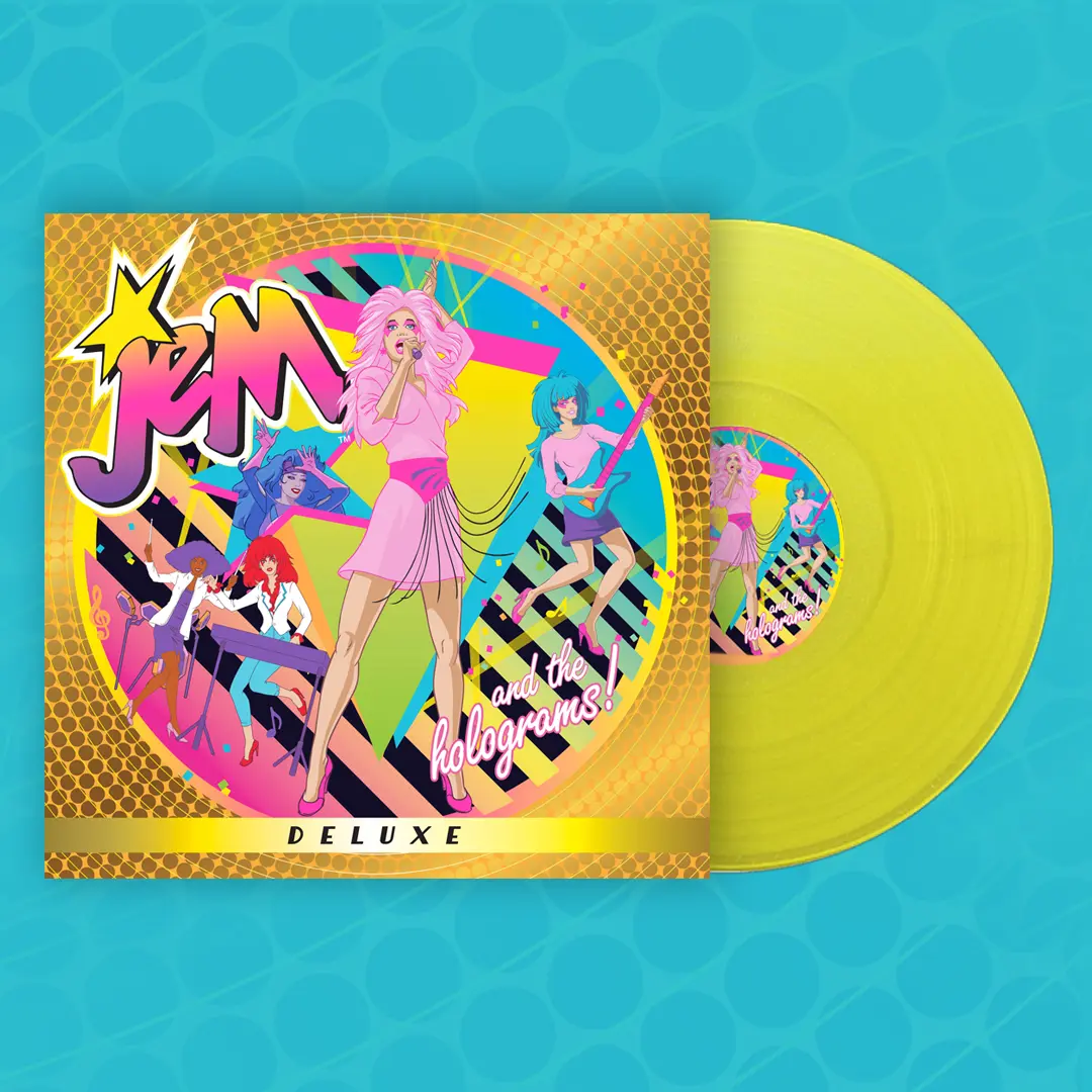 Jem and the Holograms (Deluxe Version - Lemonade Sparkle Vinyl)