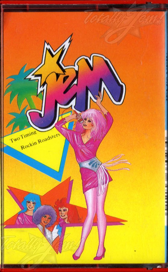 Jem's New Adventures - Double cassette: (Marbo- The Rock Movie, Stage Management, Two Timing, Rocking Roadsters) 1986 World International Publishing/Tempo