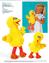 Hasbro 1987 US 1st Quarterly & Media Guide - Talking Big Bird