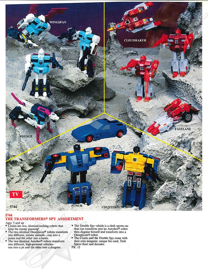 Hasbro 1987 US 1st Quarterly & Media Guide - Transformers