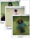 Polaroids of Clash Jem prototypes