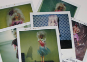 Polaroids of Early Jem prototypes