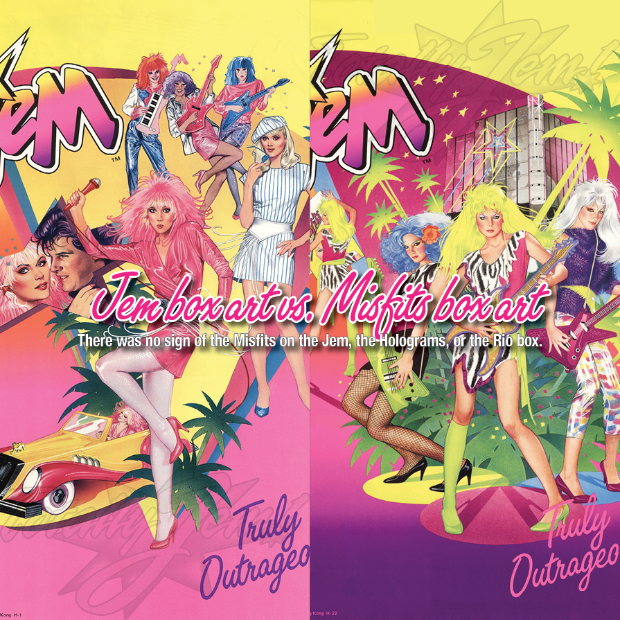 Jem and the Holograms vs. Barbie and the Rockers