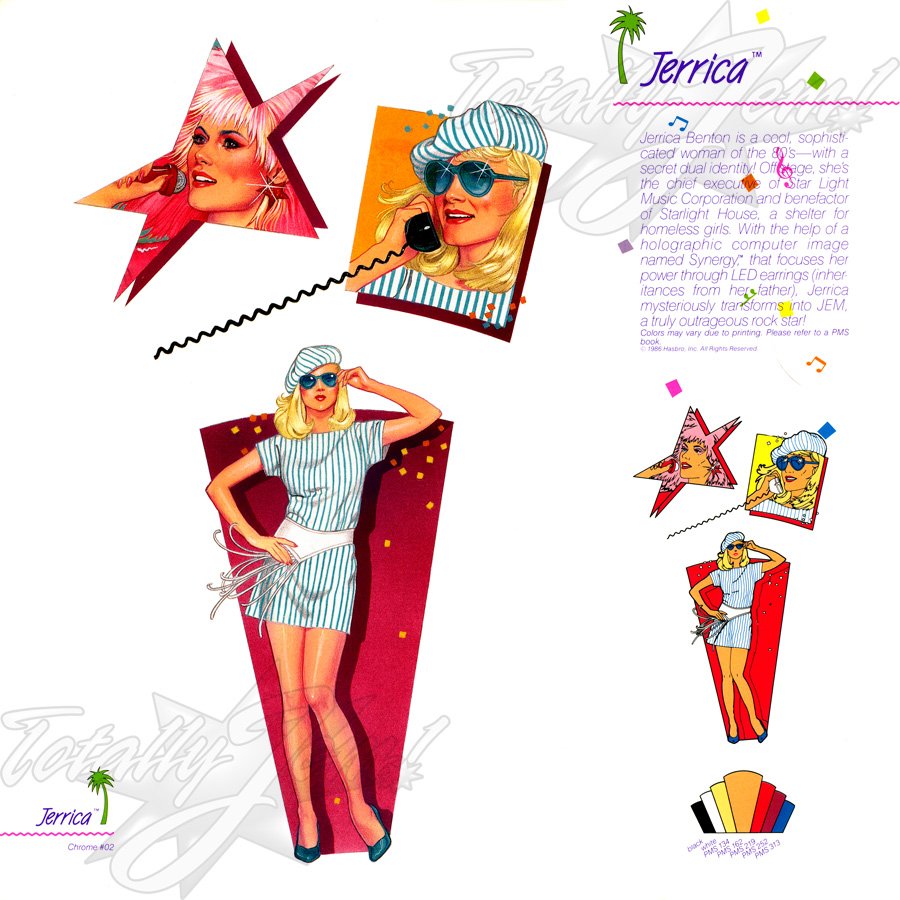 1986 JEM Licensing Kit - Jerrica™