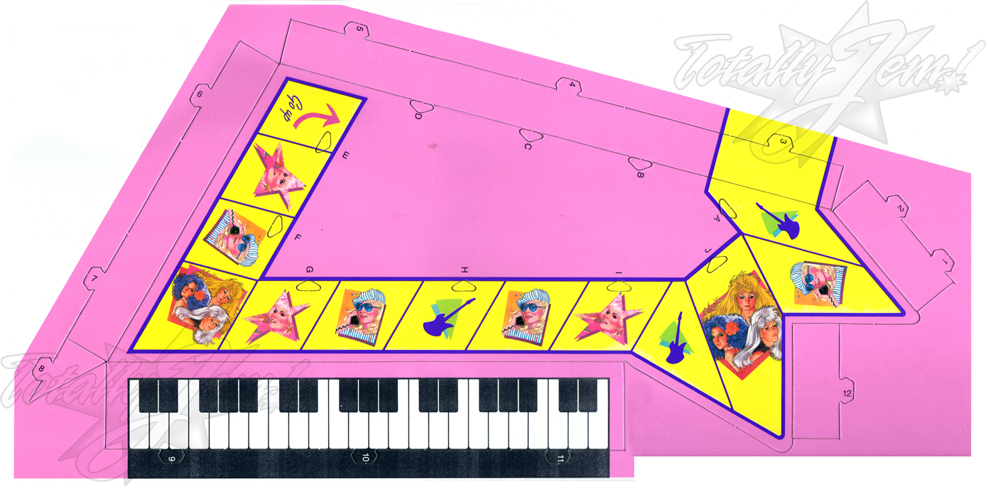 Milton Bradley Rock 'n' Romance GameMilton Bradley 4615 &copy;1986