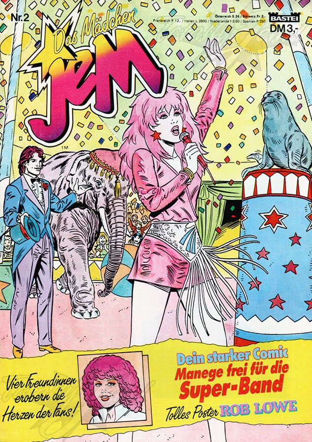 Jem German Comic No 2 BASTEI
