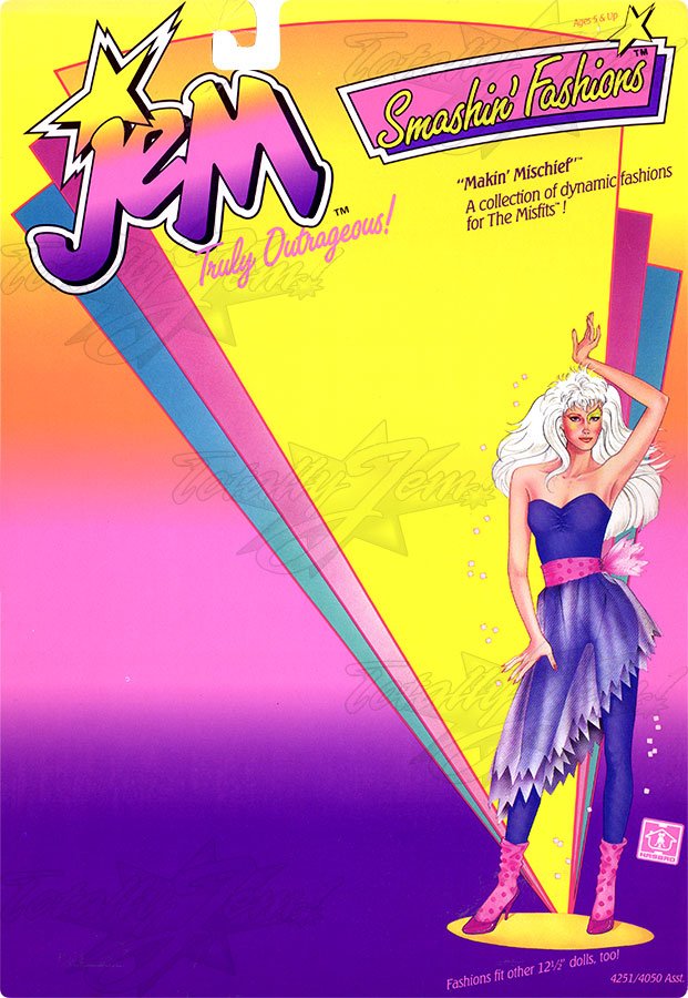 Smashin' Fashions Blistercard
