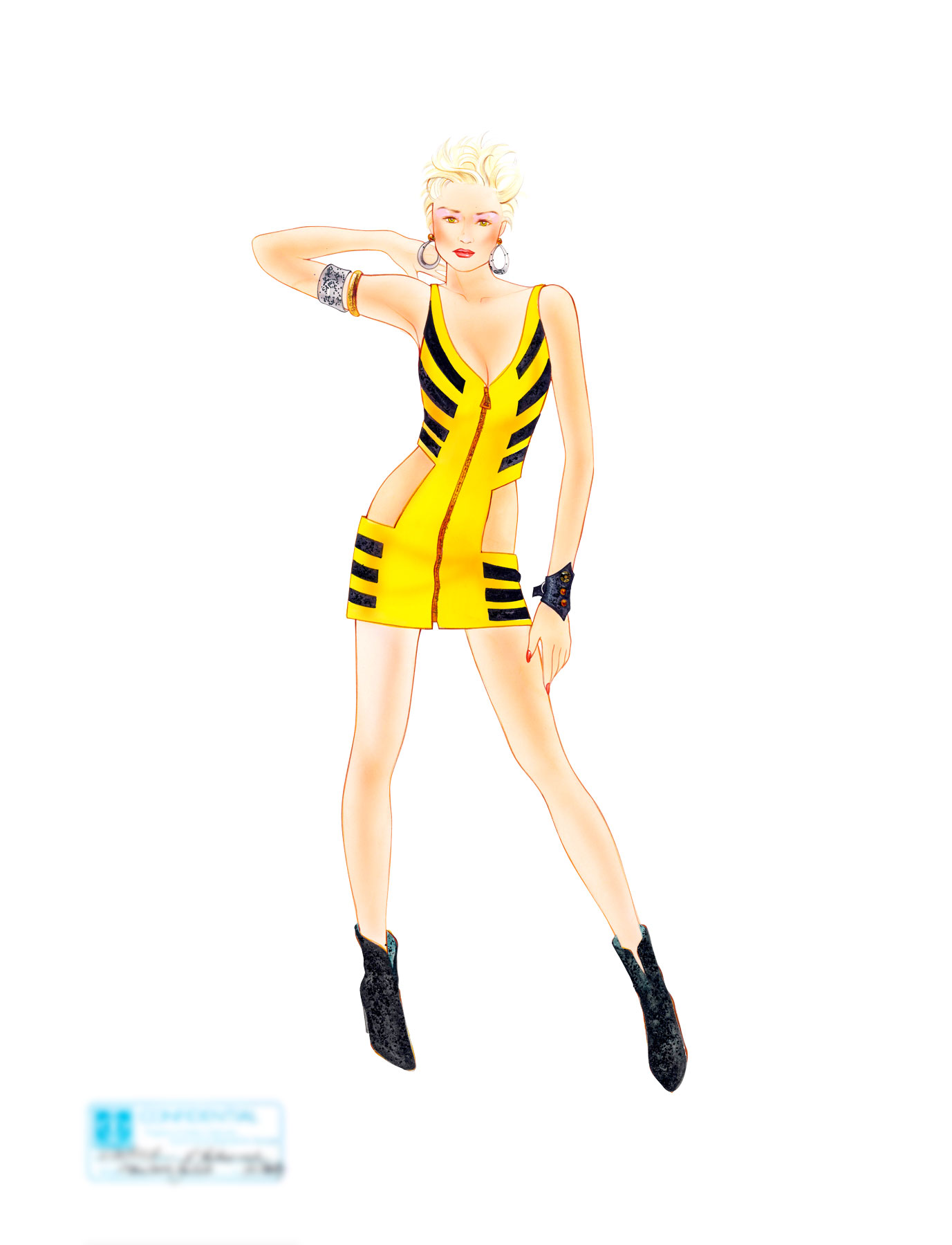 The Original Rapture™ Judith Nelson Presentation Illustration