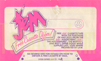 JEM "Free Cassette Offer!"