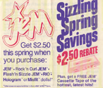 JEM "Sizzling Spring Savings"