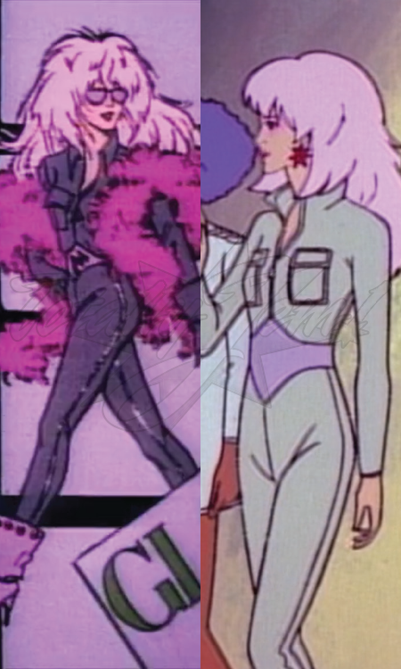 Jem fashion as seen in the Sunbow Productions, Inc., cartoon series.