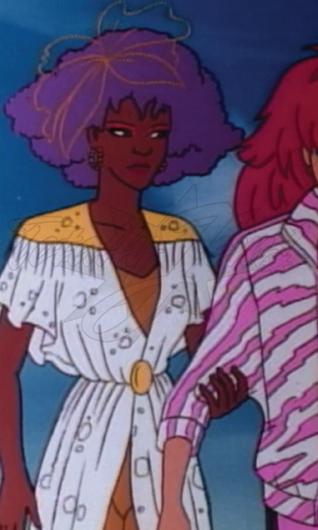 Jem fashion as seen in the Sunbow Productions, Inc., cartoon series.