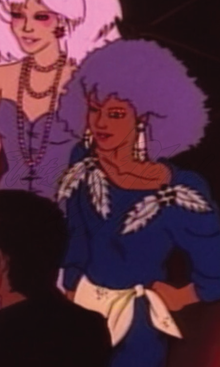 Jem fashion as seen in the Sunbow Productions, Inc., cartoon series.