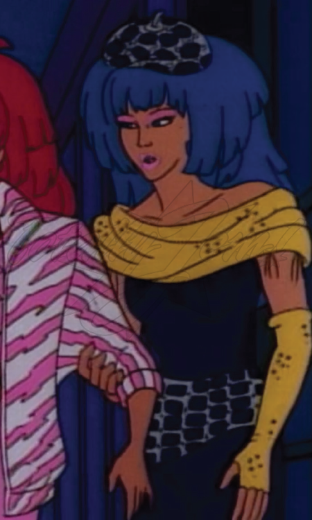 Jem fashion as seen in the Sunbow Productions, Inc., cartoon series.