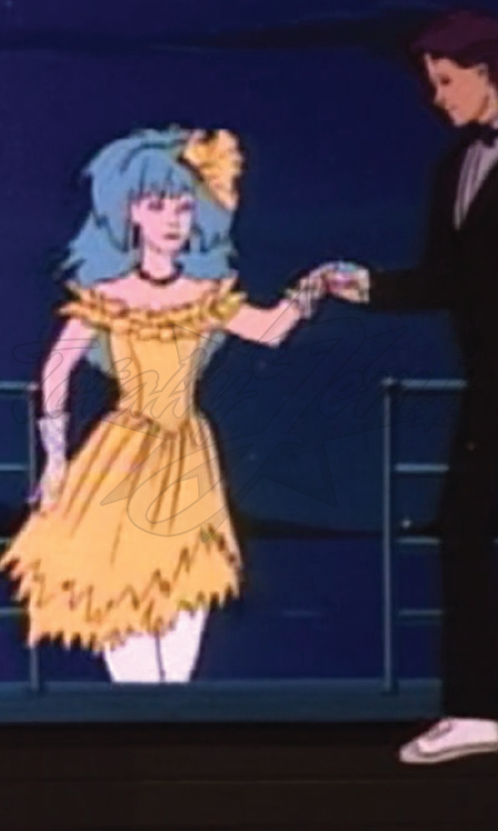 Jem fashion as seen in the Sunbow Productions, Inc., cartoon series.