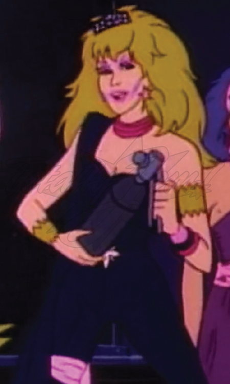 Jem fashion as seen in the Sunbow Productions, Inc., cartoon series.