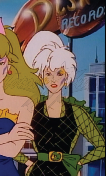 Jem fashion as seen in the Sunbow Productions, Inc., cartoon series.