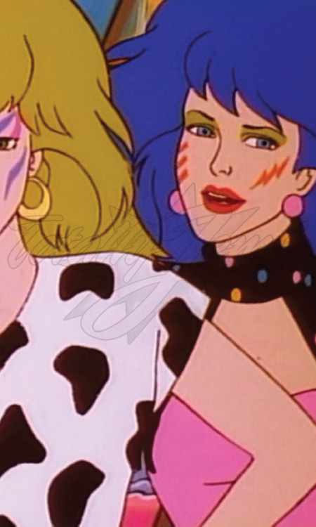 Jem fashion as seen in the Sunbow Productions, Inc., cartoon series.