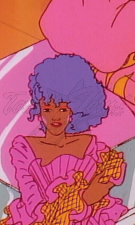 Jem fashion as seen in the Sunbow Productions, Inc., cartoon series.