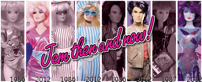 Jem and the Holograms™ - Classic Jem™, Jerrica Benton™, Rio Pacheco™ & Synergy™