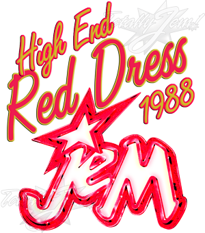 1988 High End Red Dress Jem 1988 High End Red Dress Jem