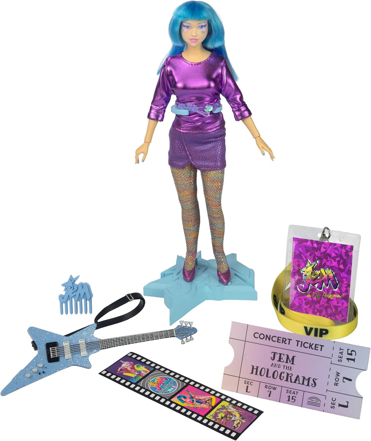 JEM AND THE HOLOGRAMS 12" AJA Fashion Doll