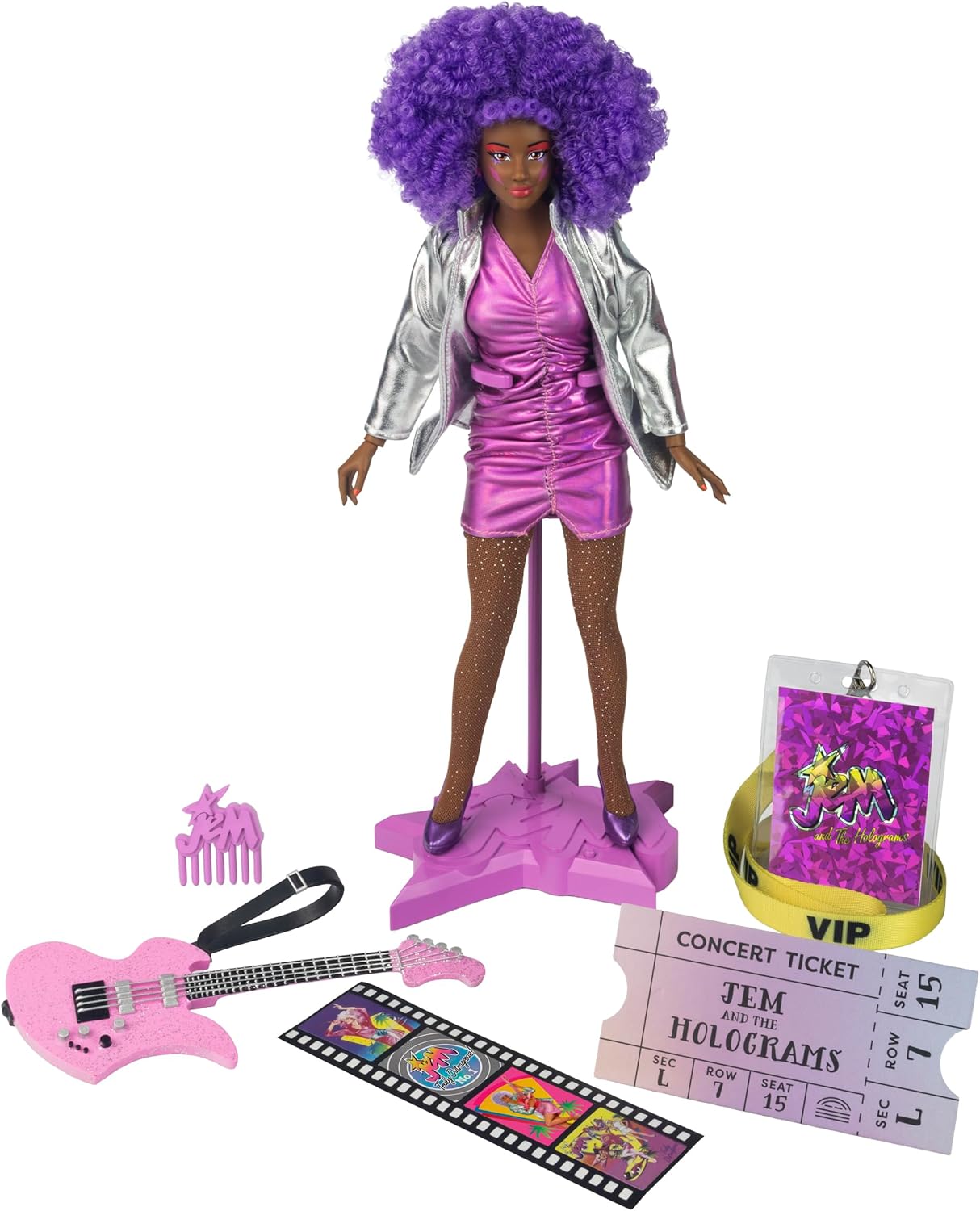 JEM AND THE HOLOGRAMS 12" SHANA Fashion Doll