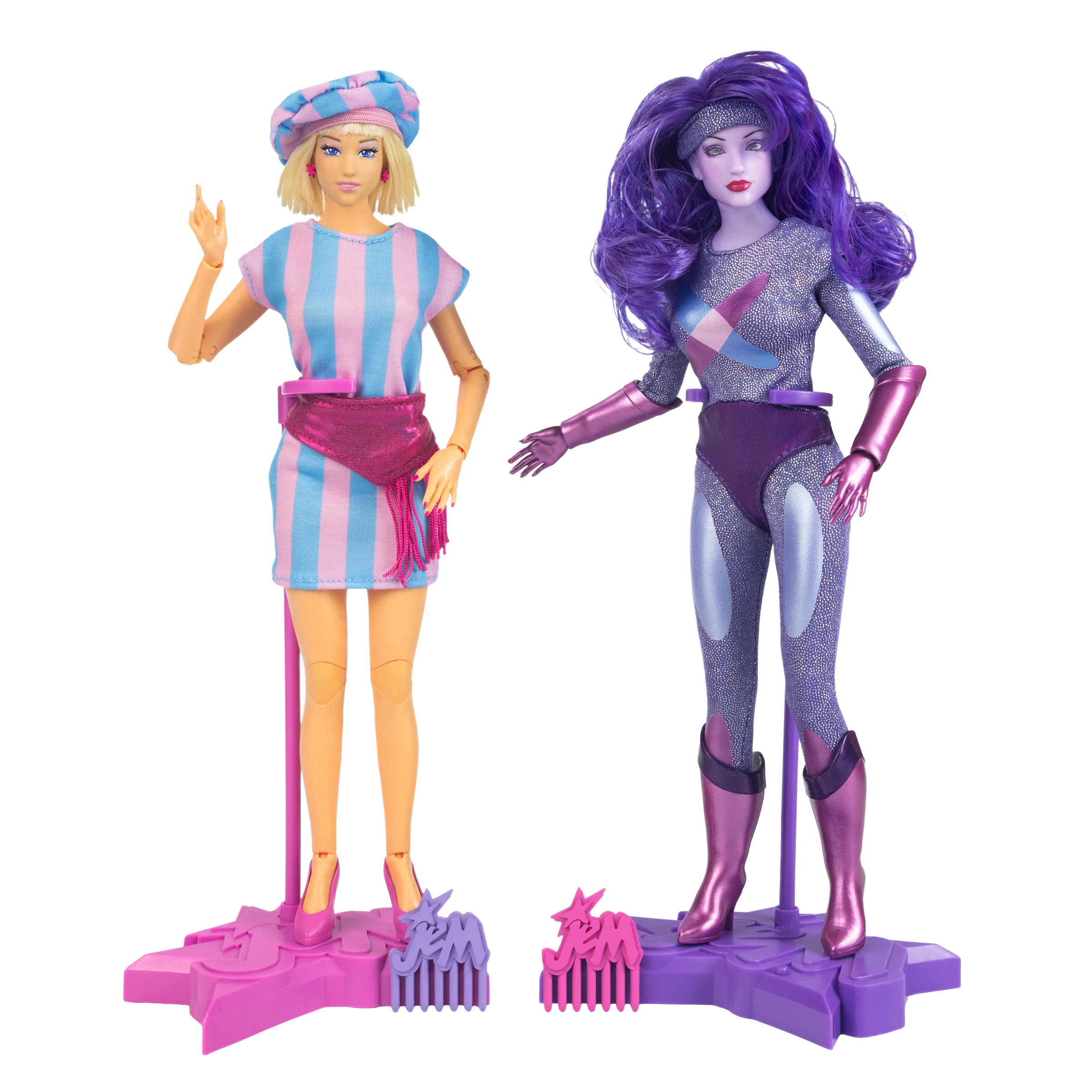 SDCC Jem and the Holograms Collector’s Edition Two Pack: Jerrica & Synerg