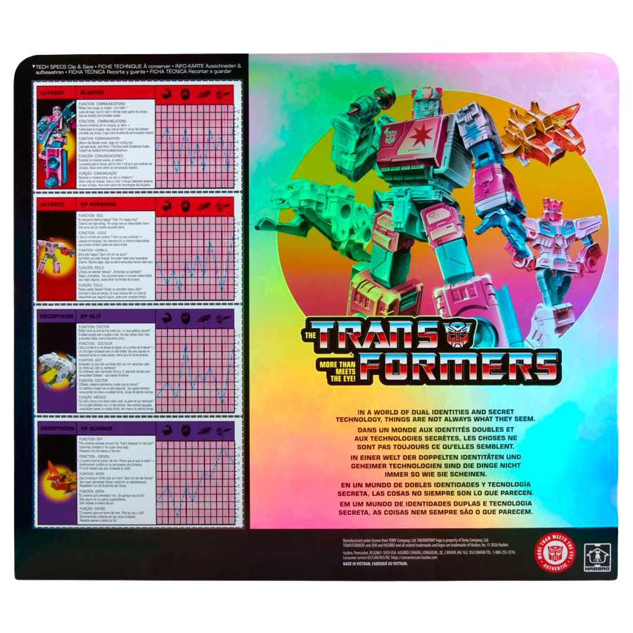 Transformers & Jem and the Holograms Officially Cross Over Autobot Blaster SDCC 2026